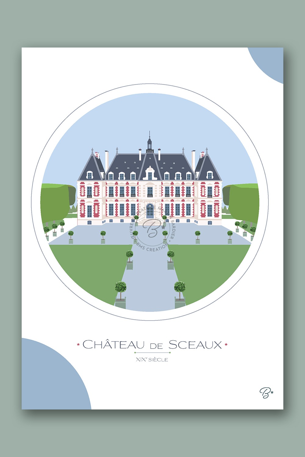 Carte postale Château de Sceaux | SCEAUX