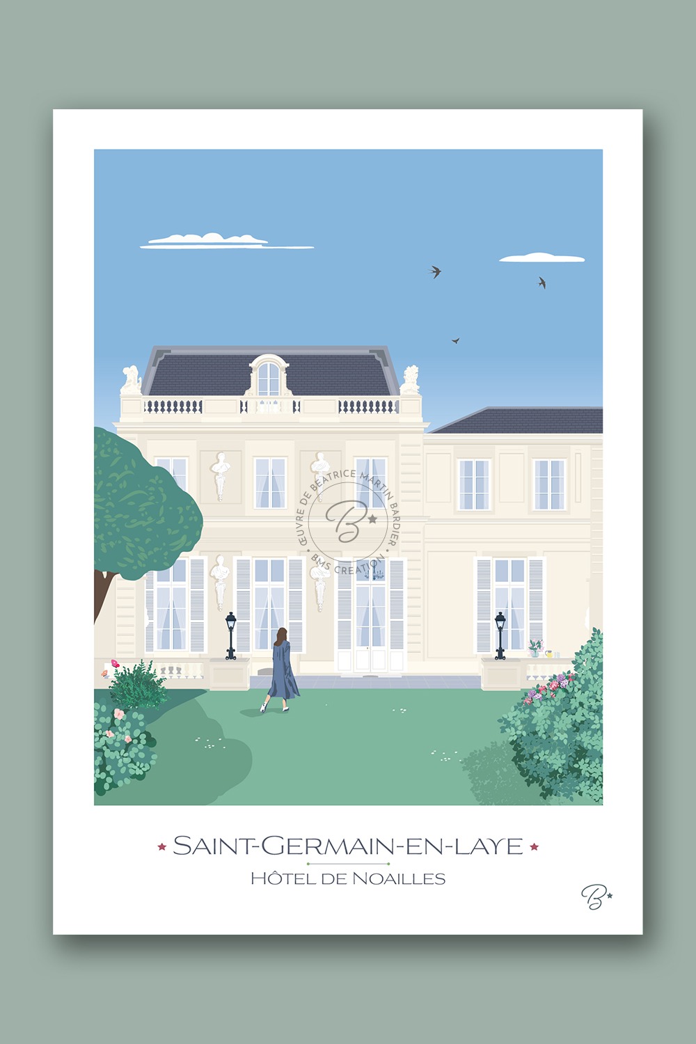 Carte Hôtel de Noailles | SAINT-GERMAIN-EN-LAYE