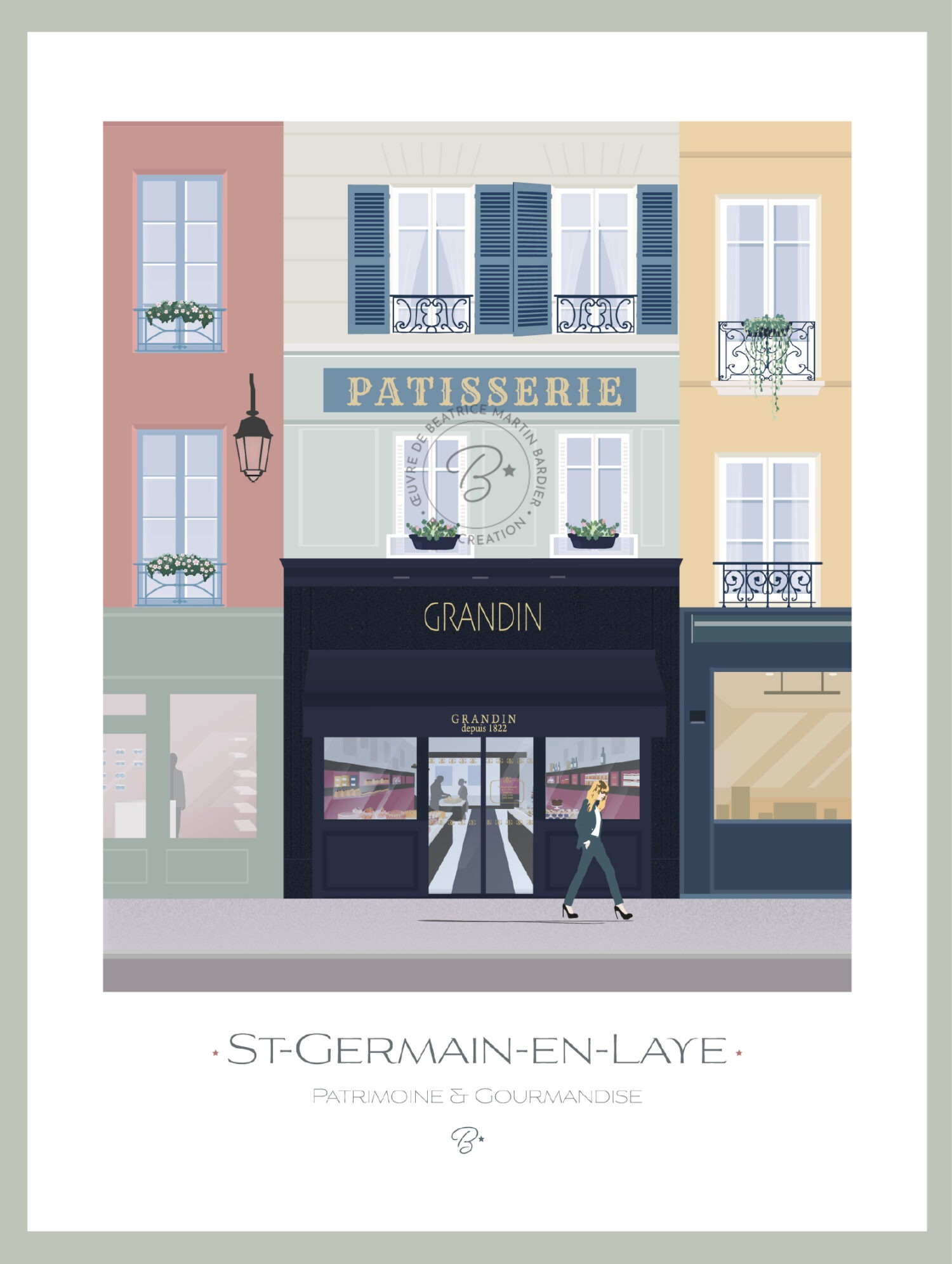 Affiche Patrimoine & Gourmandise  |  SAINT-GERMAIN-EN-LAYE