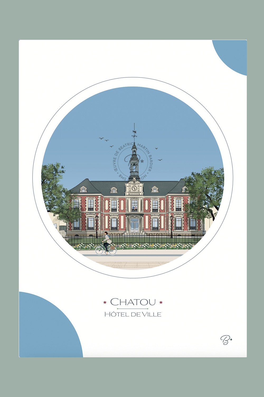 Carte Hôtel de ville |  CHATOU