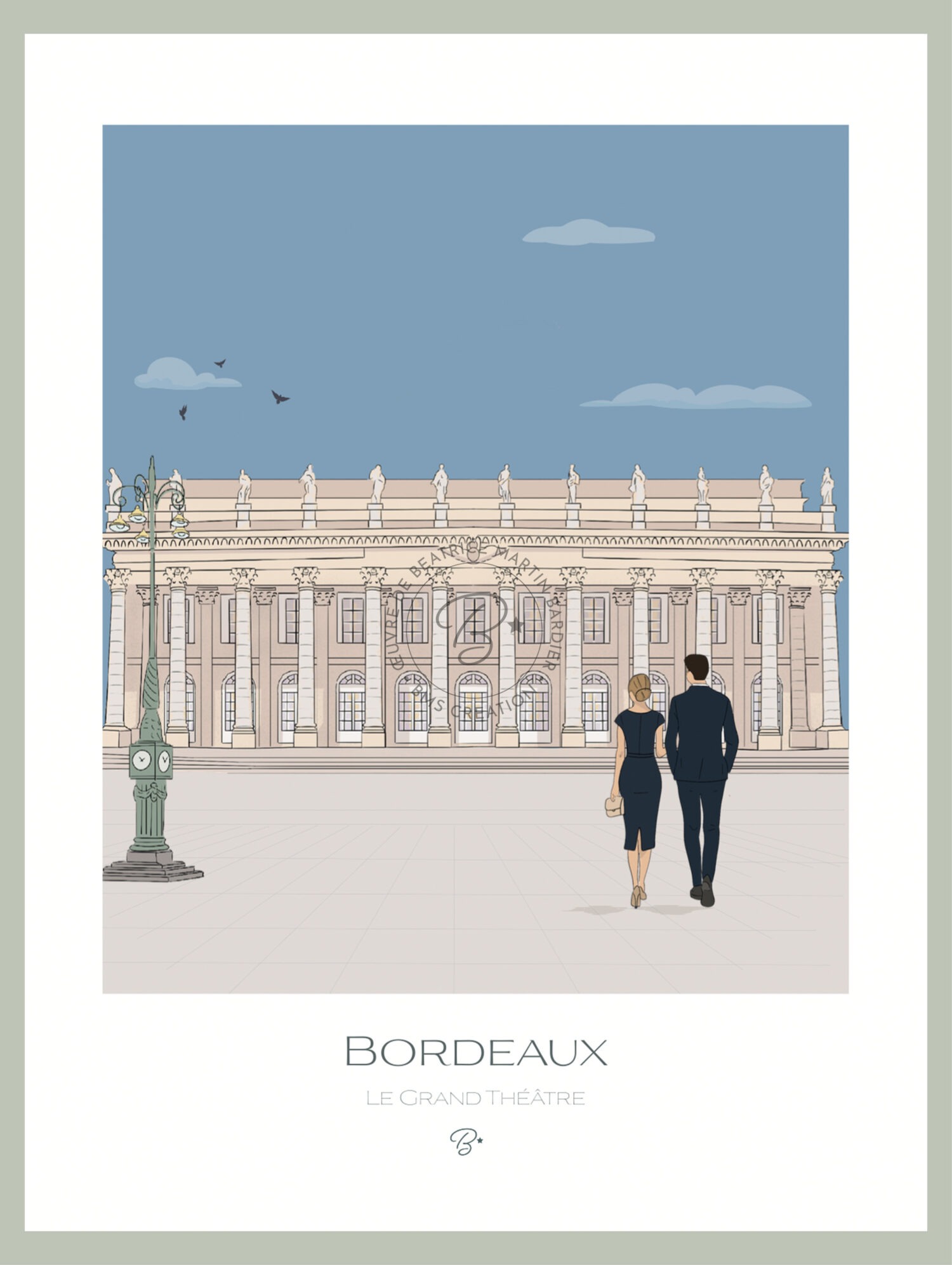 Affiche  Grand Théâtre | BORDEAUX