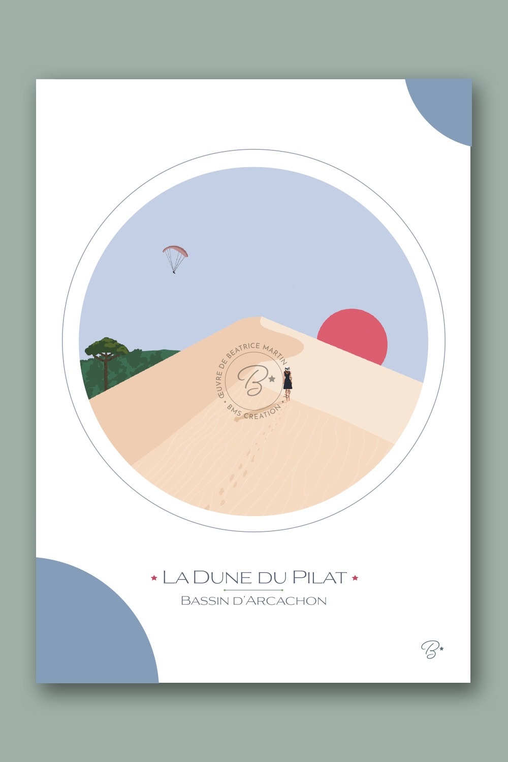 Carte Dune du Pilat |  ARCACHON