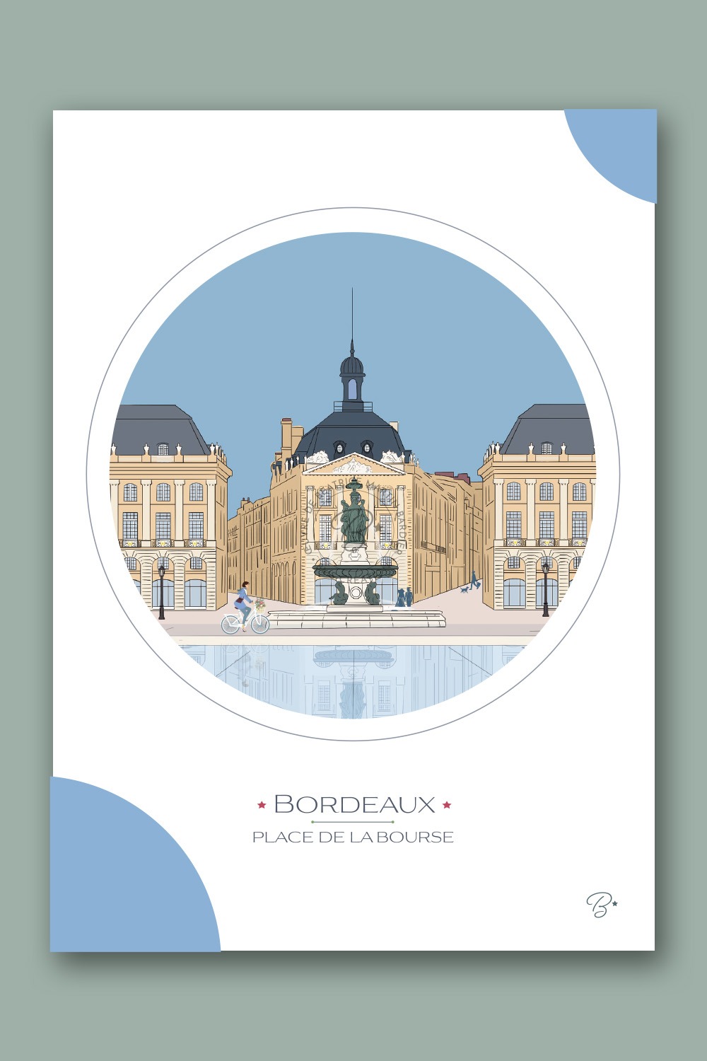 Carte Place de la Bourse |  BORDEAUX